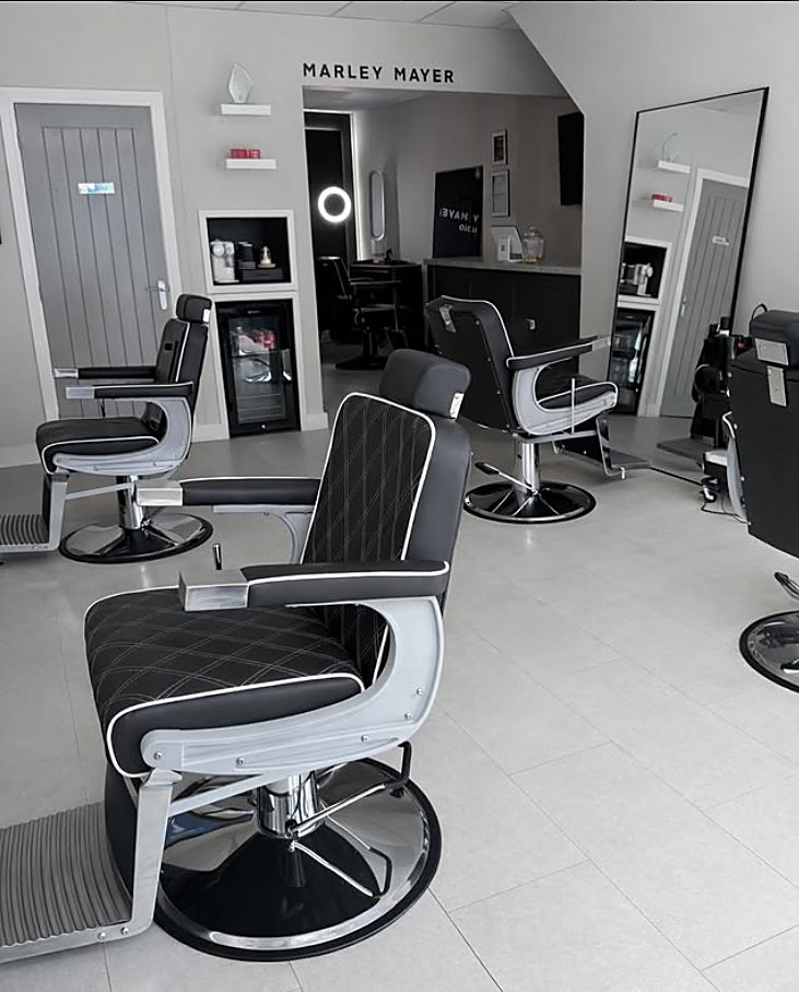 Marley Mayer barber shop interior